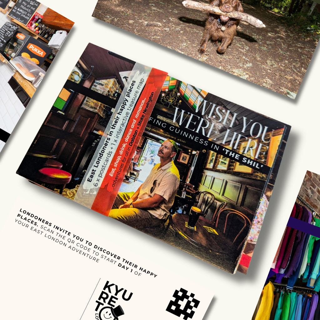 Postcard Adventures + Pick and Mix Sweets Travel Bag
