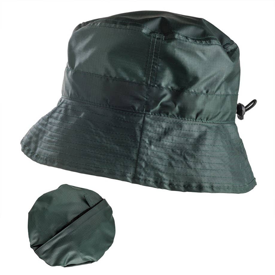 Waterproof lightweight Packable Hat, Packs into Pocket