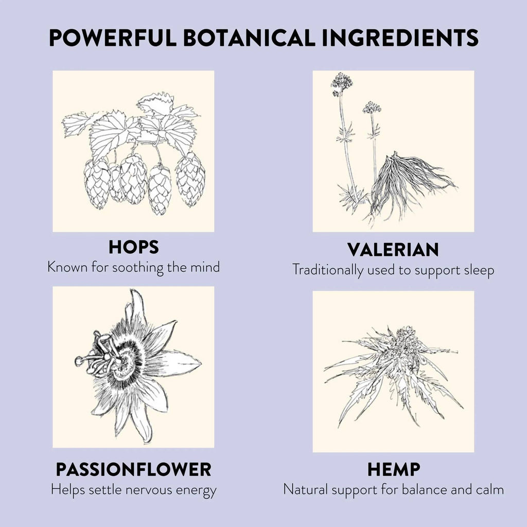 Natural Sleep Patches with Valerian, Hops, Passionflower