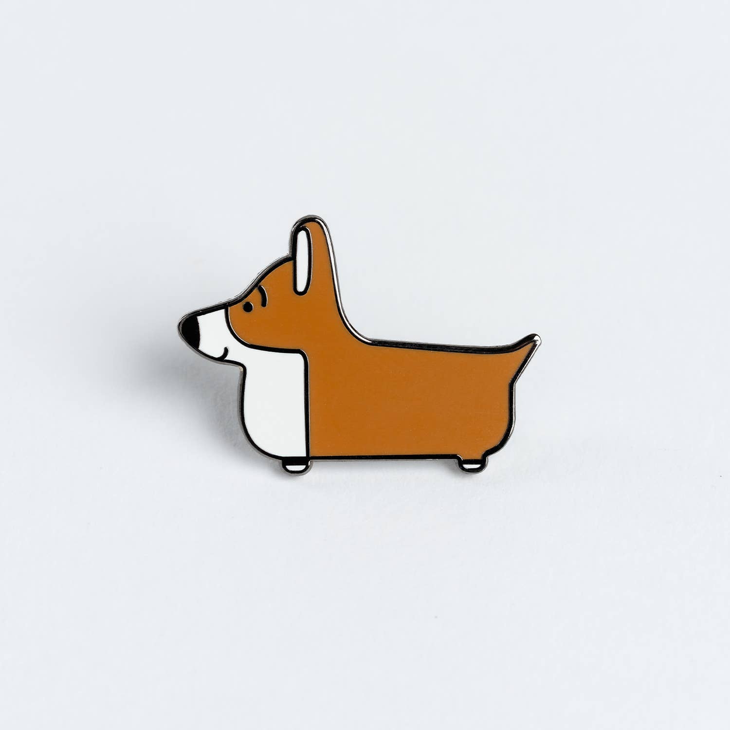 Corgi Enamel Pin