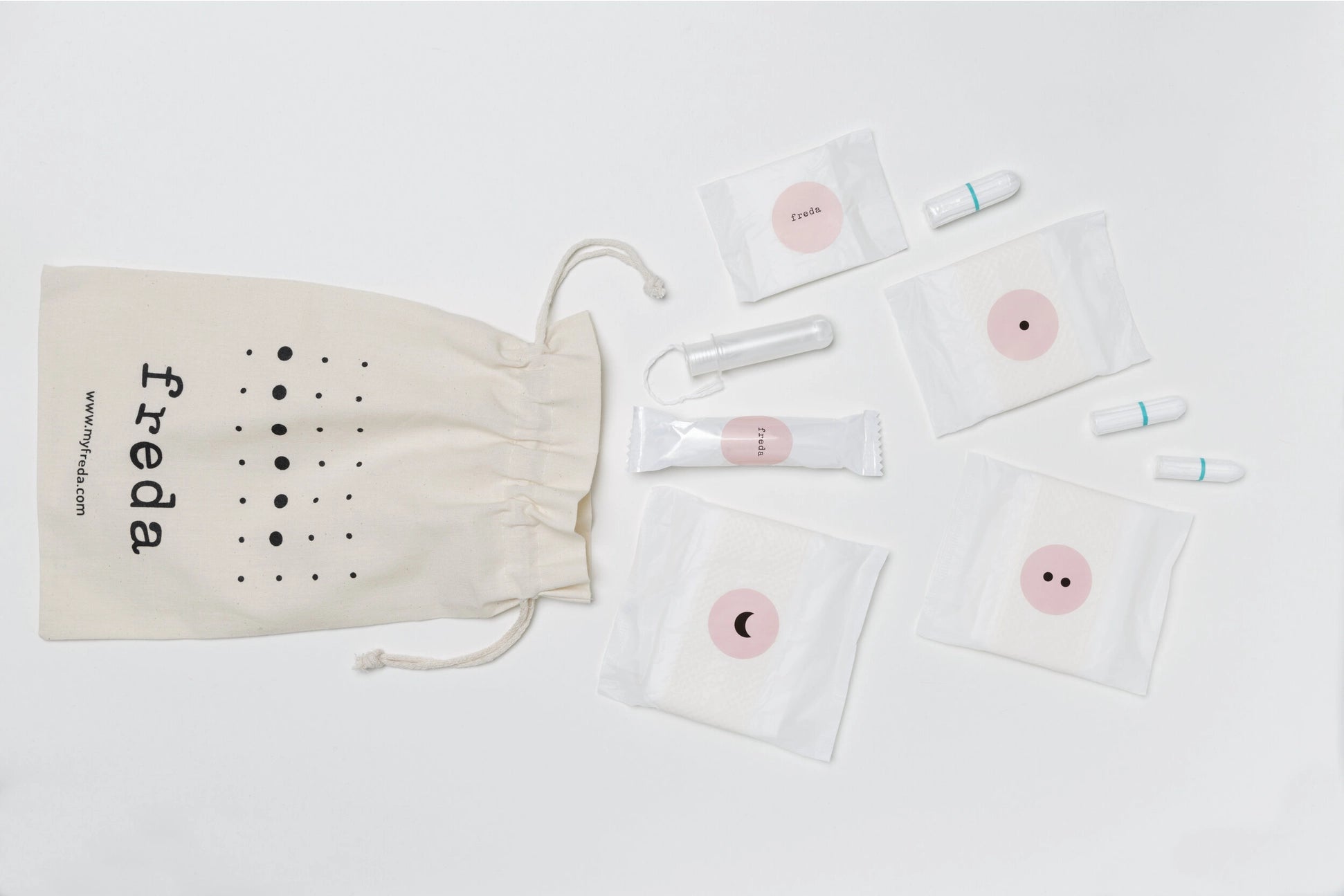 FREDA: SHEssentials Tampons and Pads