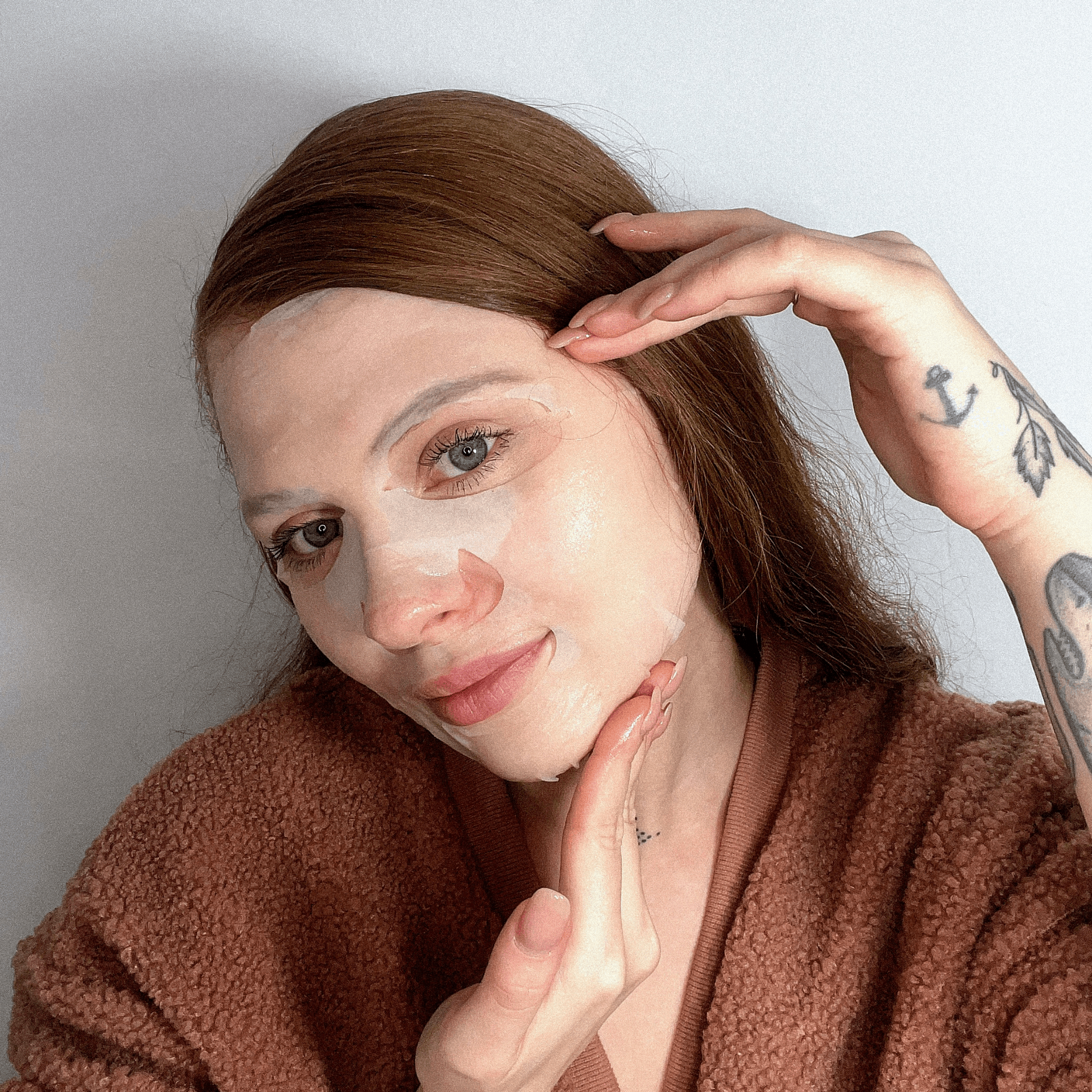 CICA + NIACINAMIDE Facial Sheet Mask - 100% Biodegradable