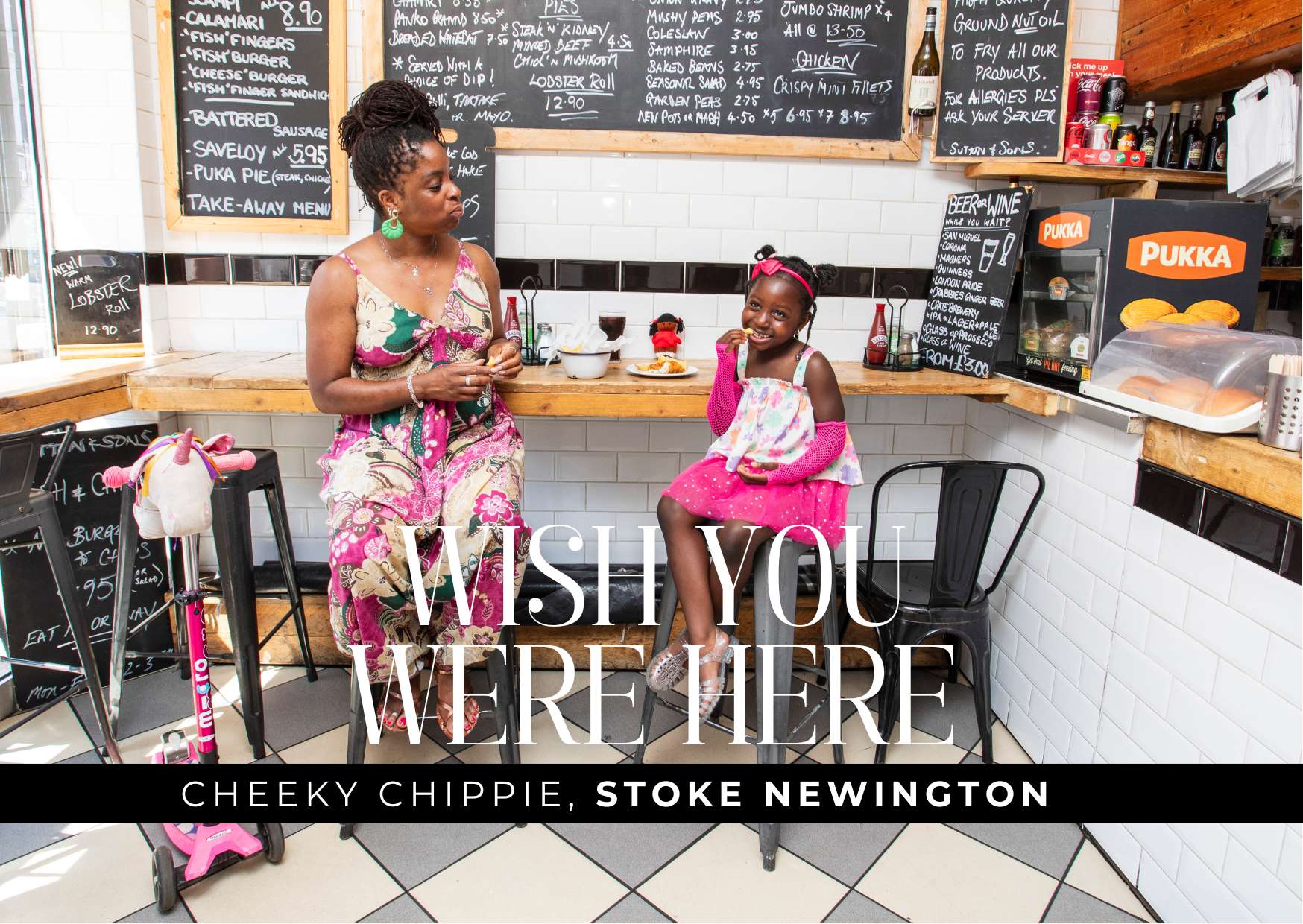 East London Postcard Adventure  - Pack of 6