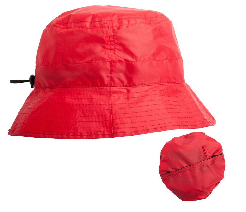 Waterproof lightweight Packable Hat, Packs into Pocket