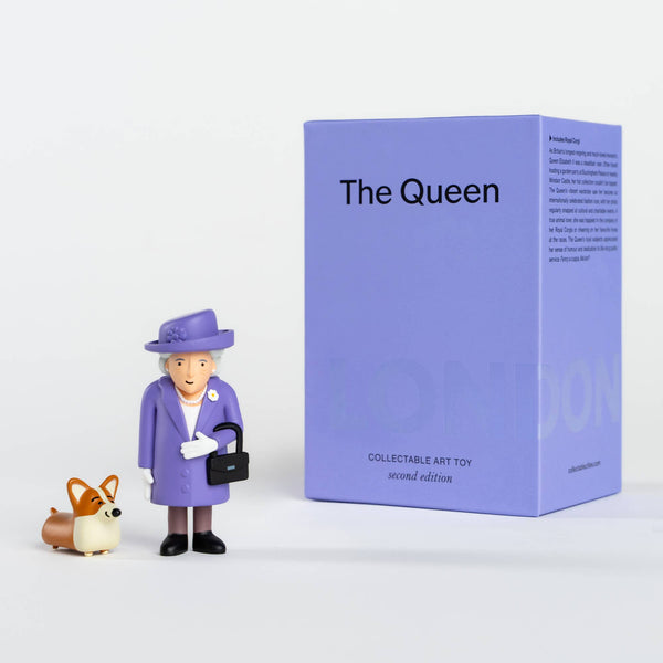 Queen & Corgi Figurines fron Collectable Cities