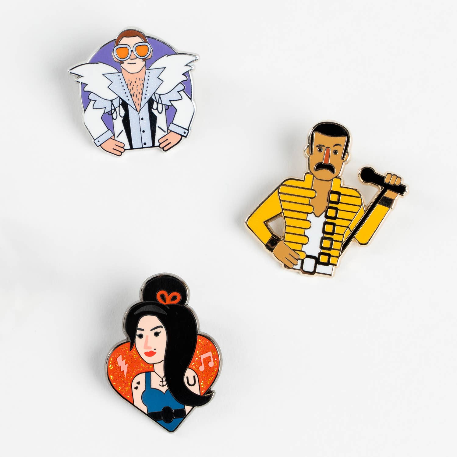 Freddie Mercury Enamel Pin