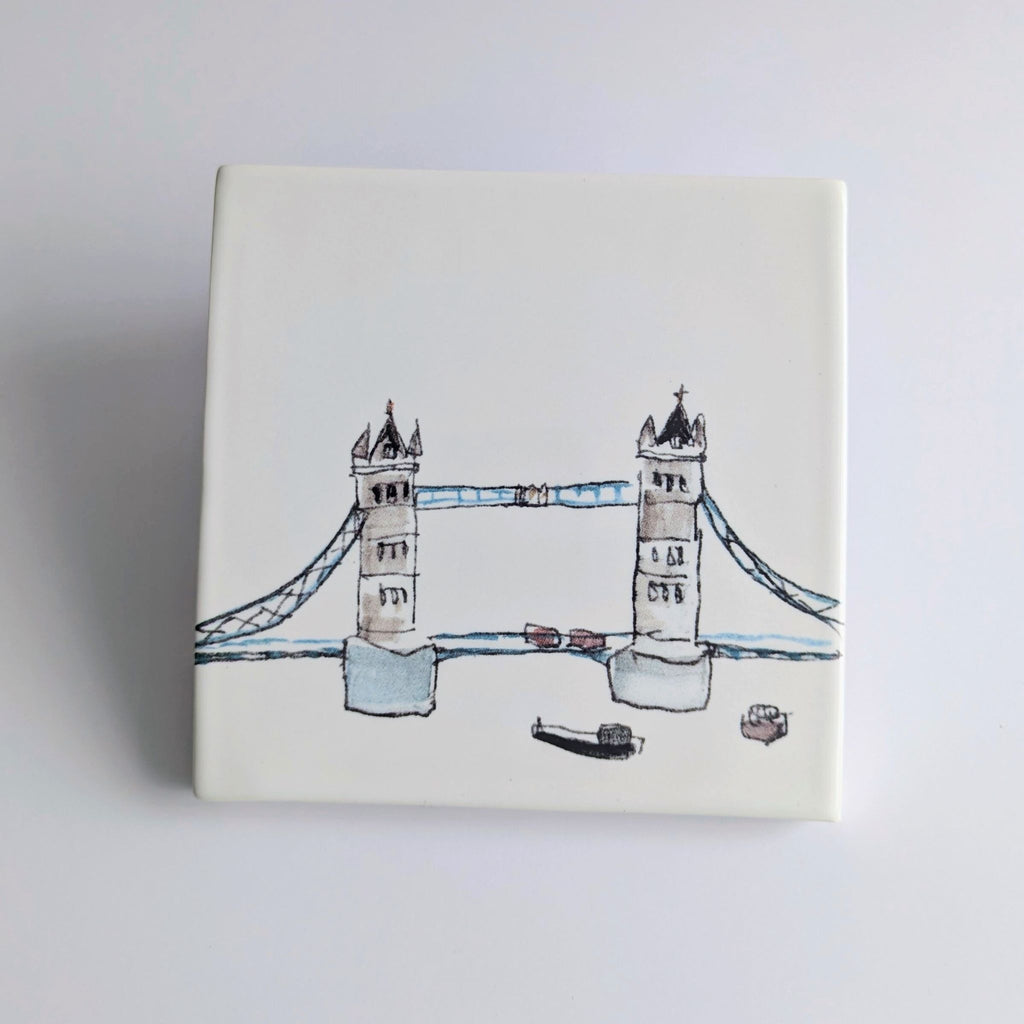 Signed Ceramic Tile