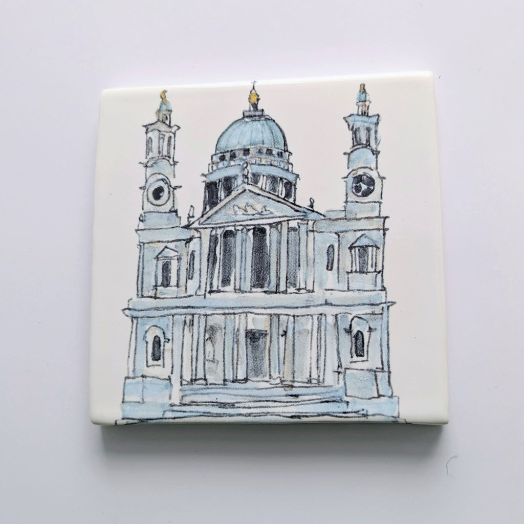 Signed Ceramic Tile