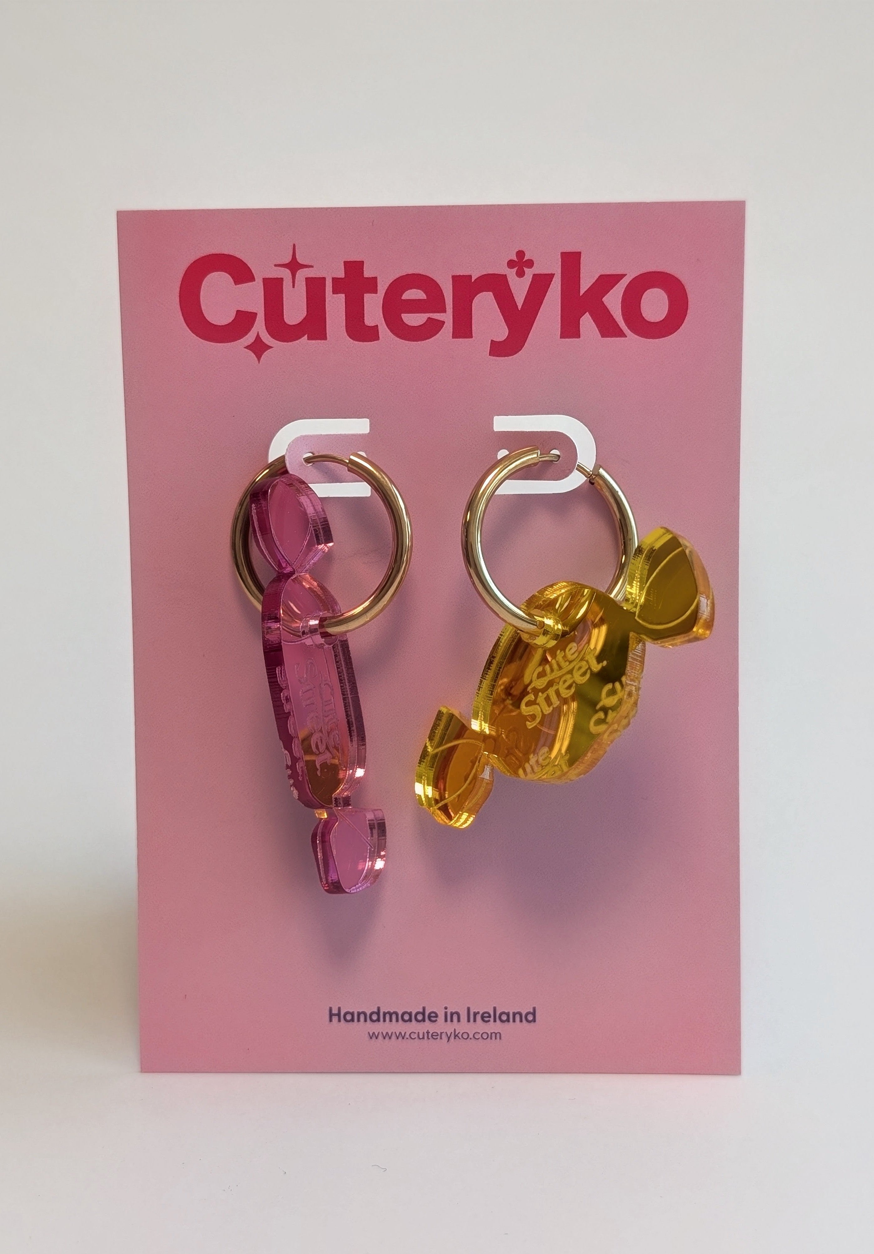 Handmade Acrylic Earrings - The Sweet (literally) Edition