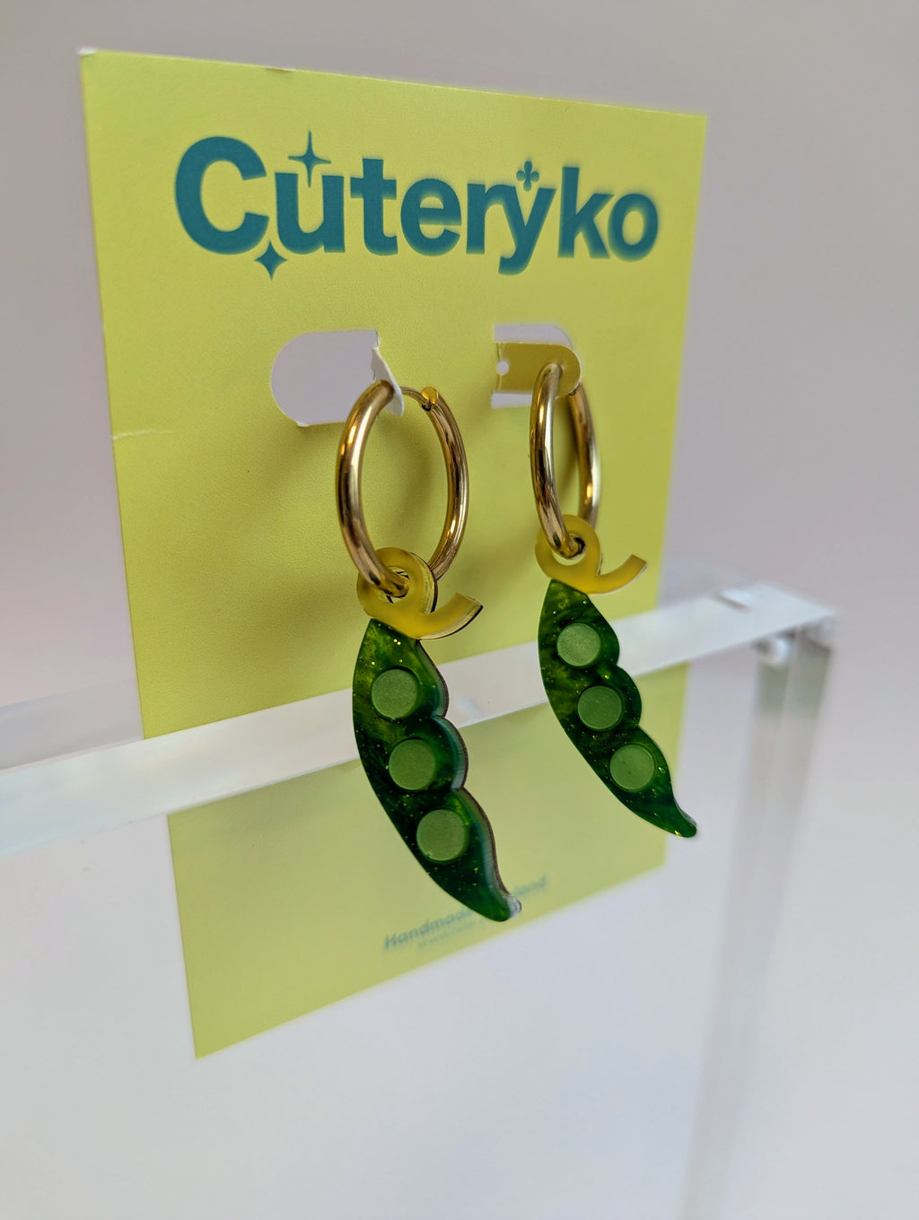 Handmade Acrylic Earrings - London Al Fresco Earrings