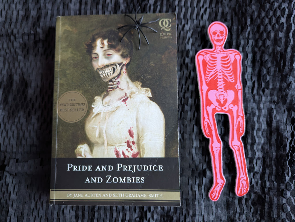 Spooky Read + Skeleton Bookmark