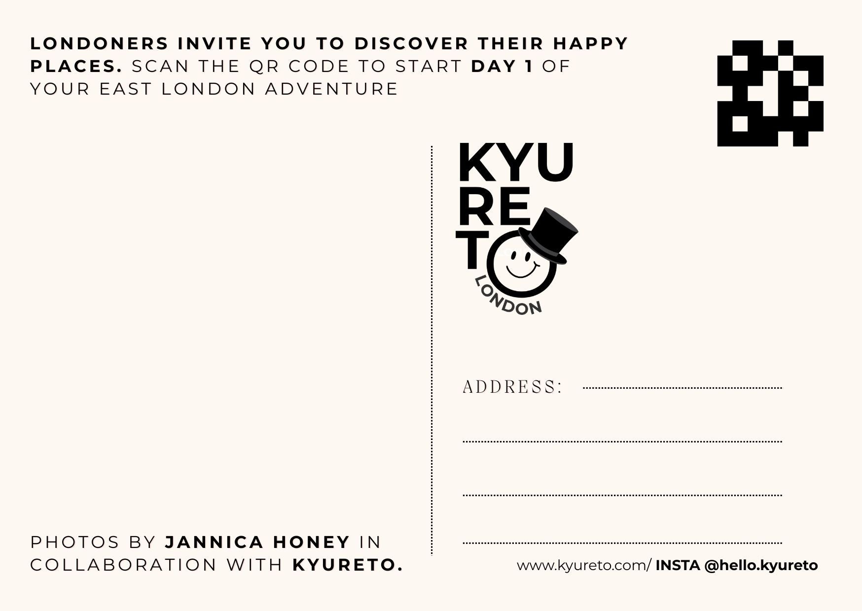 East London Postcard Adventure  - Pack of 6