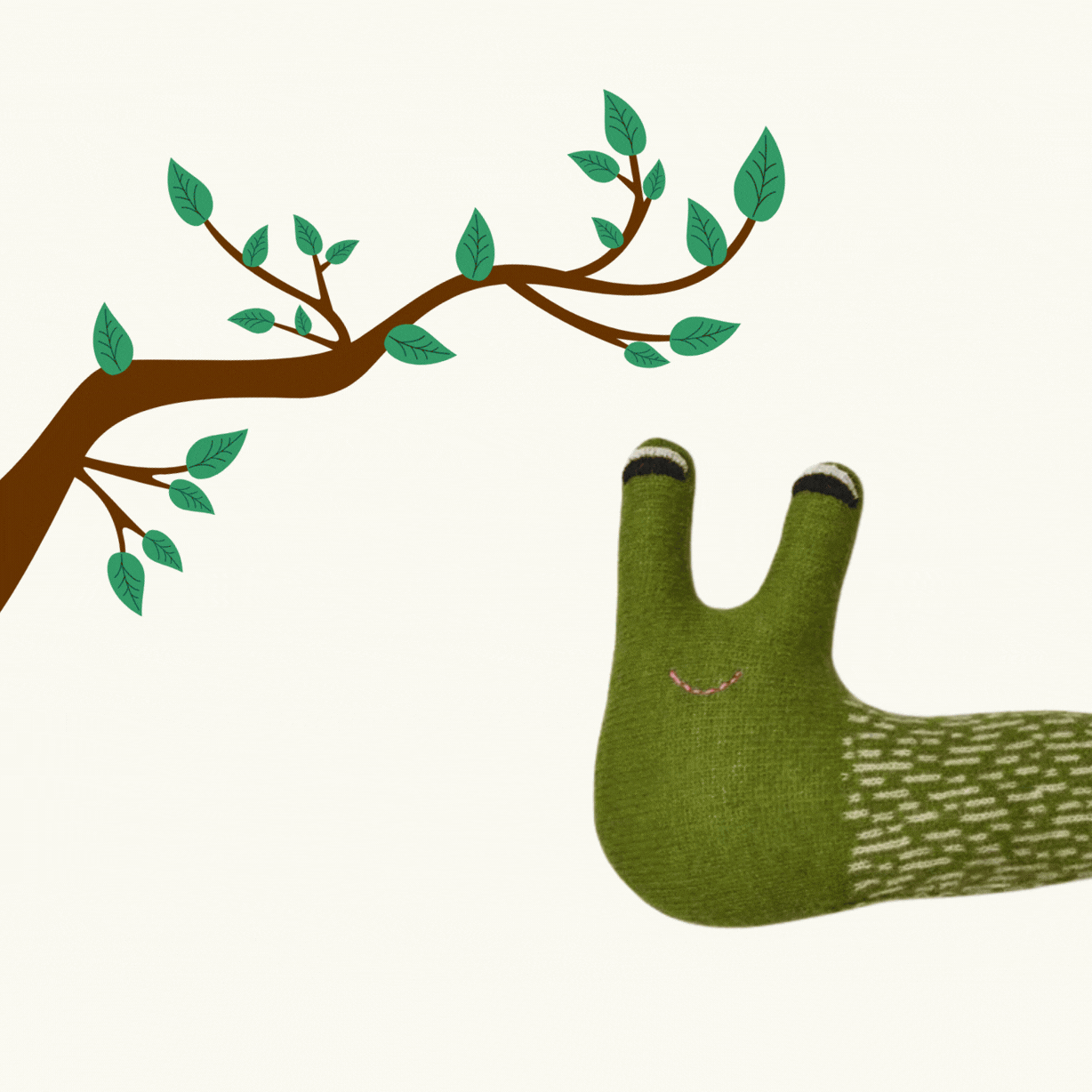 Knitted Lambswool Soft Toy Plush