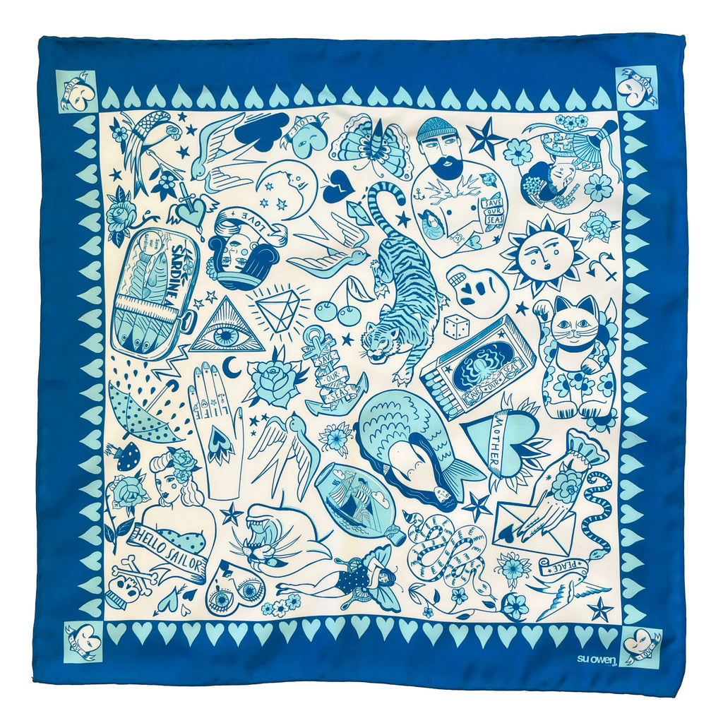 Eco Silk Pocket Square / Neckerchief