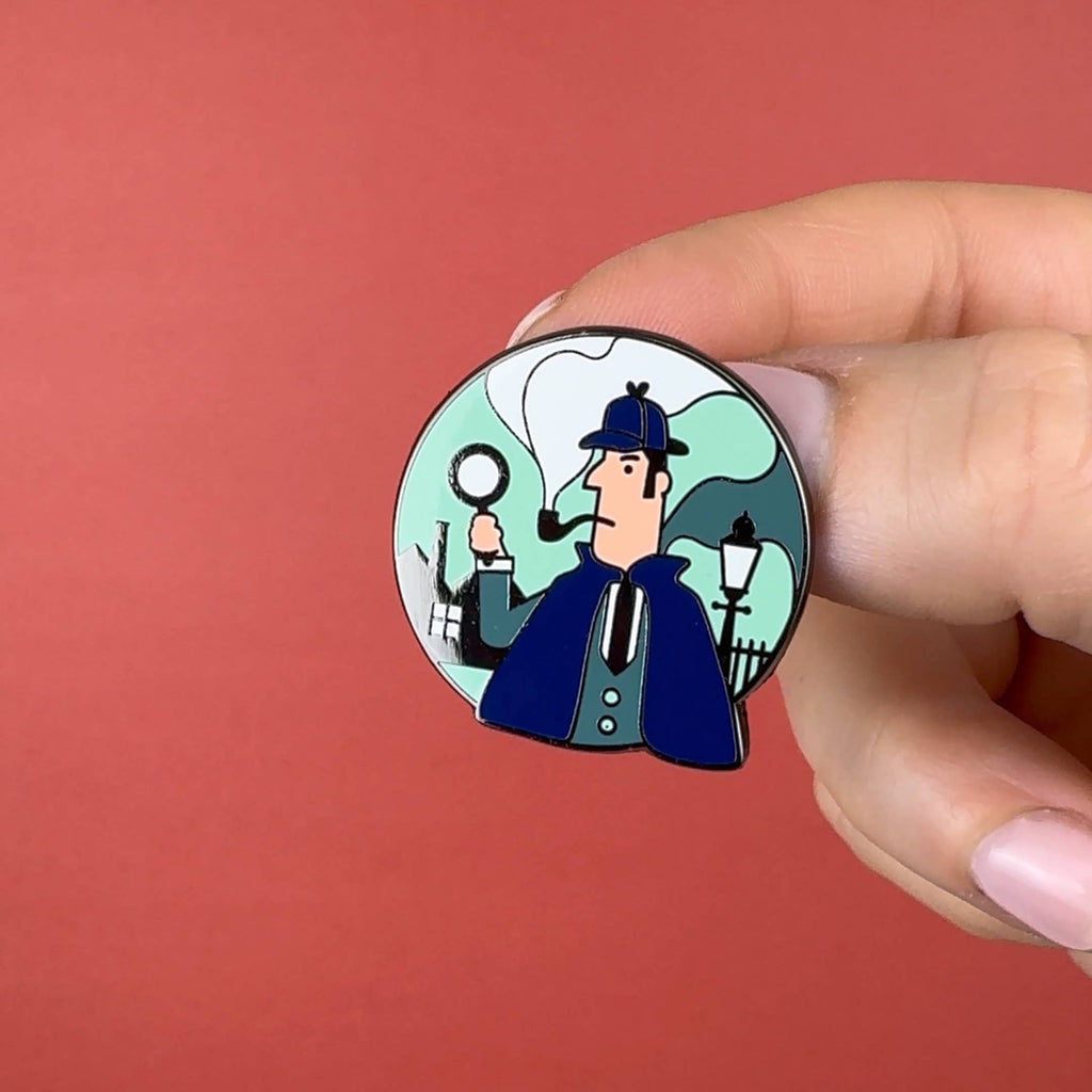 Sherlock Enamel Pin
