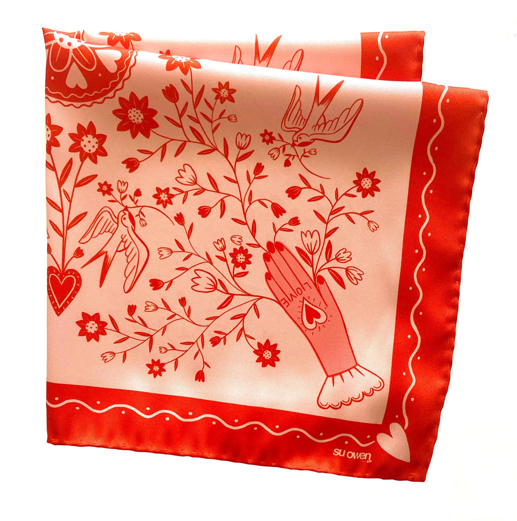 Eco Silk Pocket Square / Neckerchief