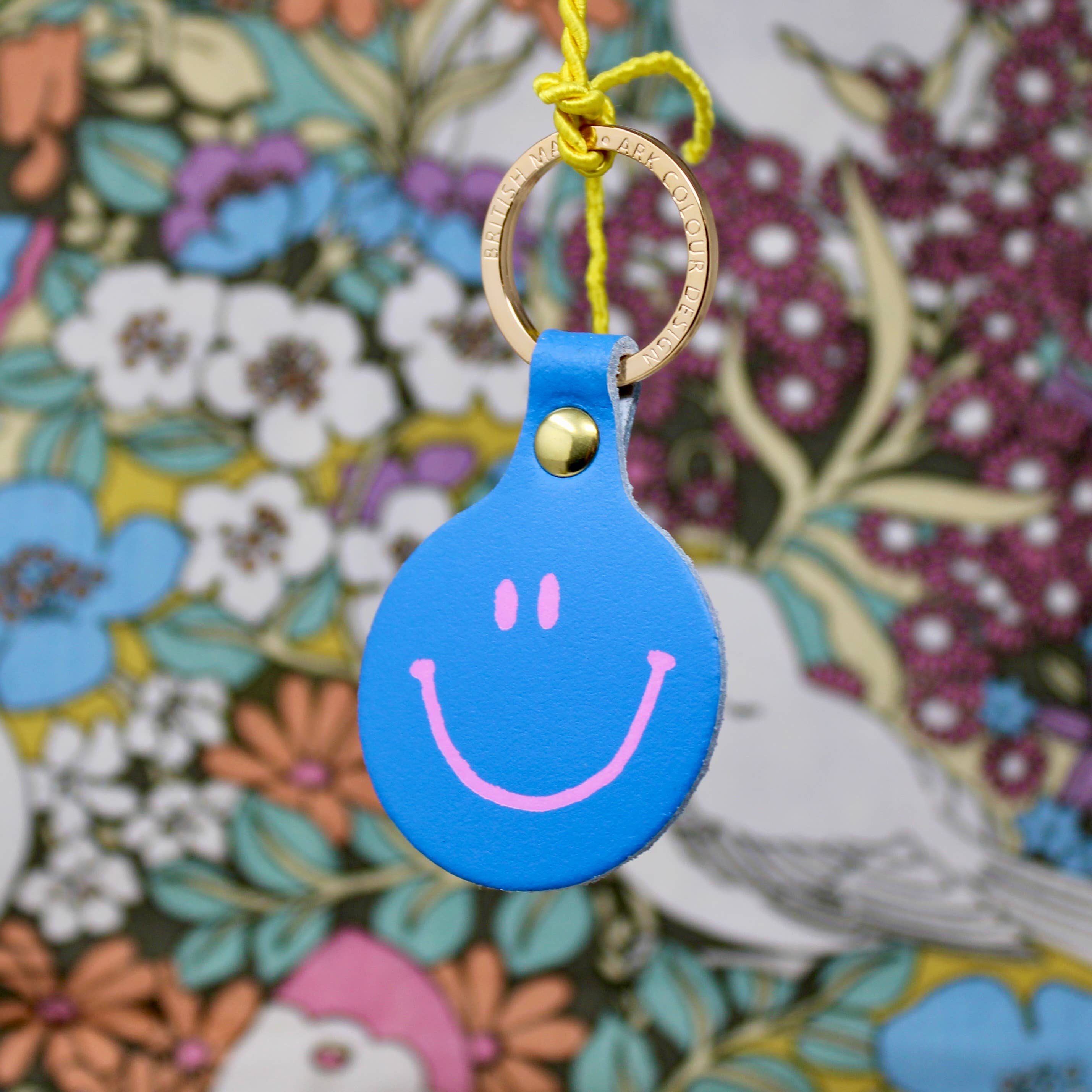 Feeling Lush Smilie Face Key Fob