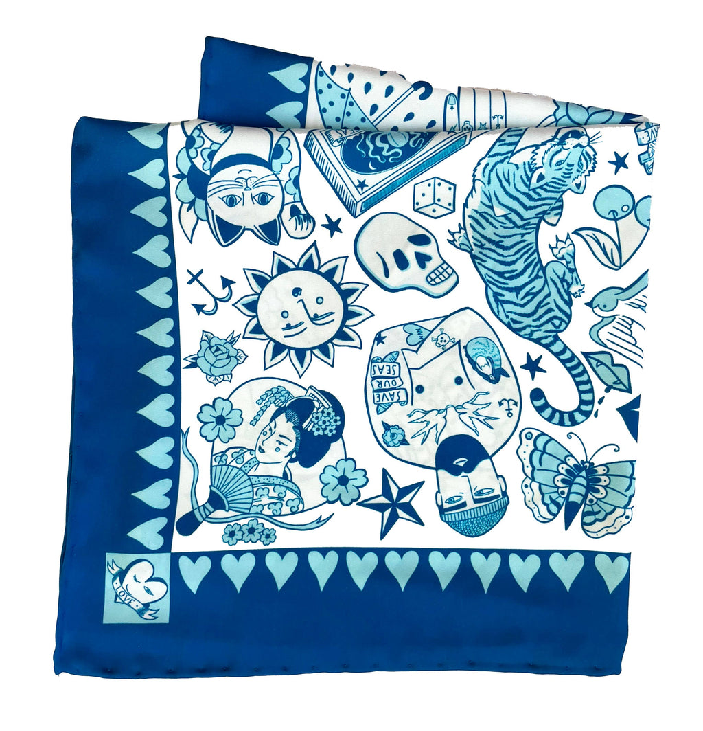 Eco Silk Pocket Square / Neckerchief