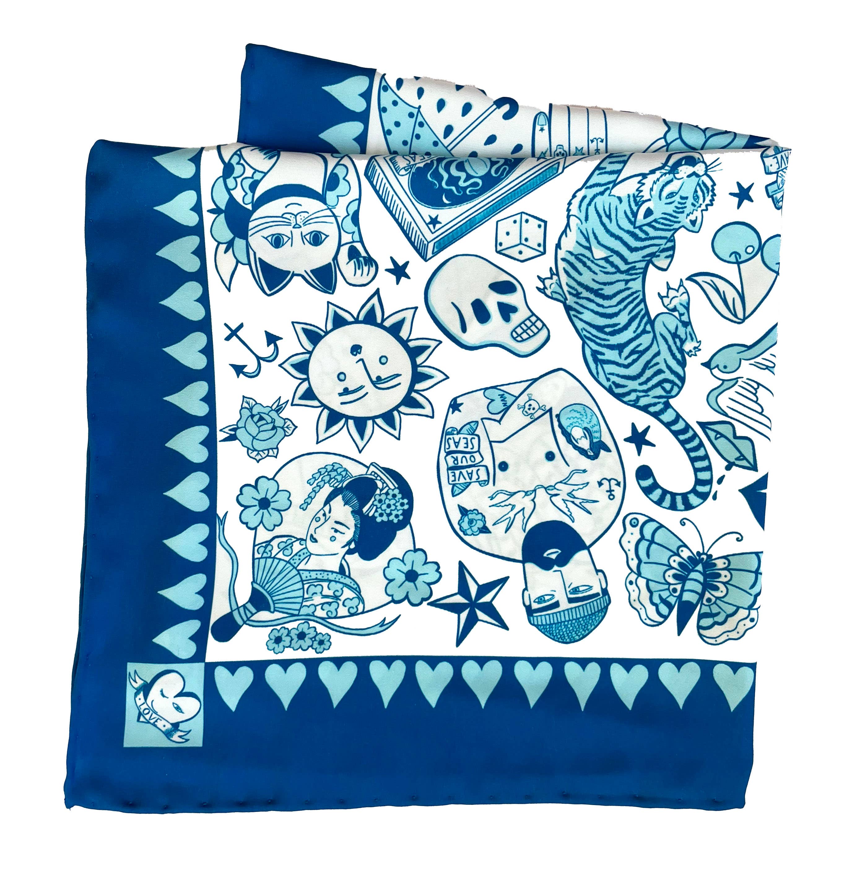 Eco Silk Pocket Square / Neckerchief