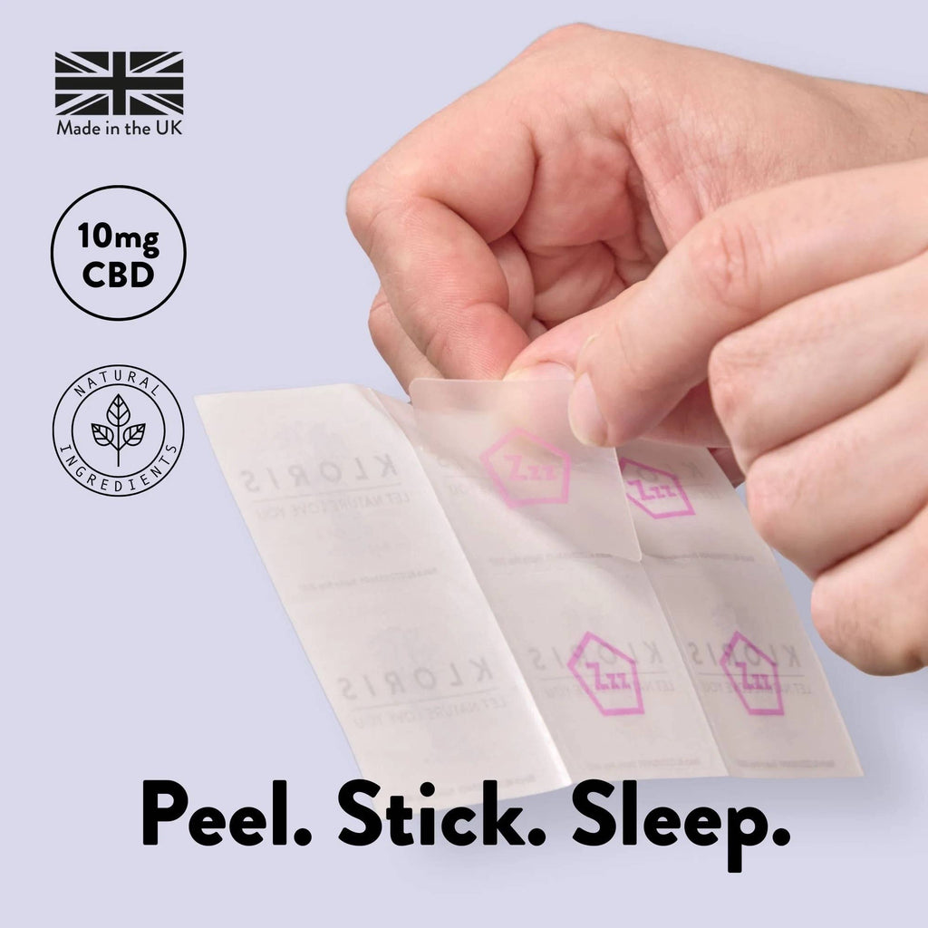 Natural Sleep Patches with Valerian, Hops, Passionflower