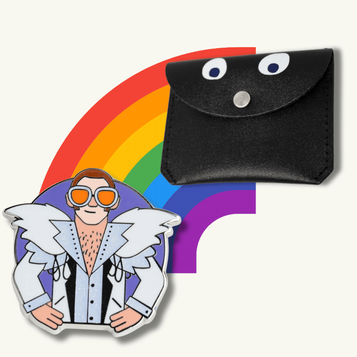 Little Londoner Duo: Coin Purse and London Icon Pin