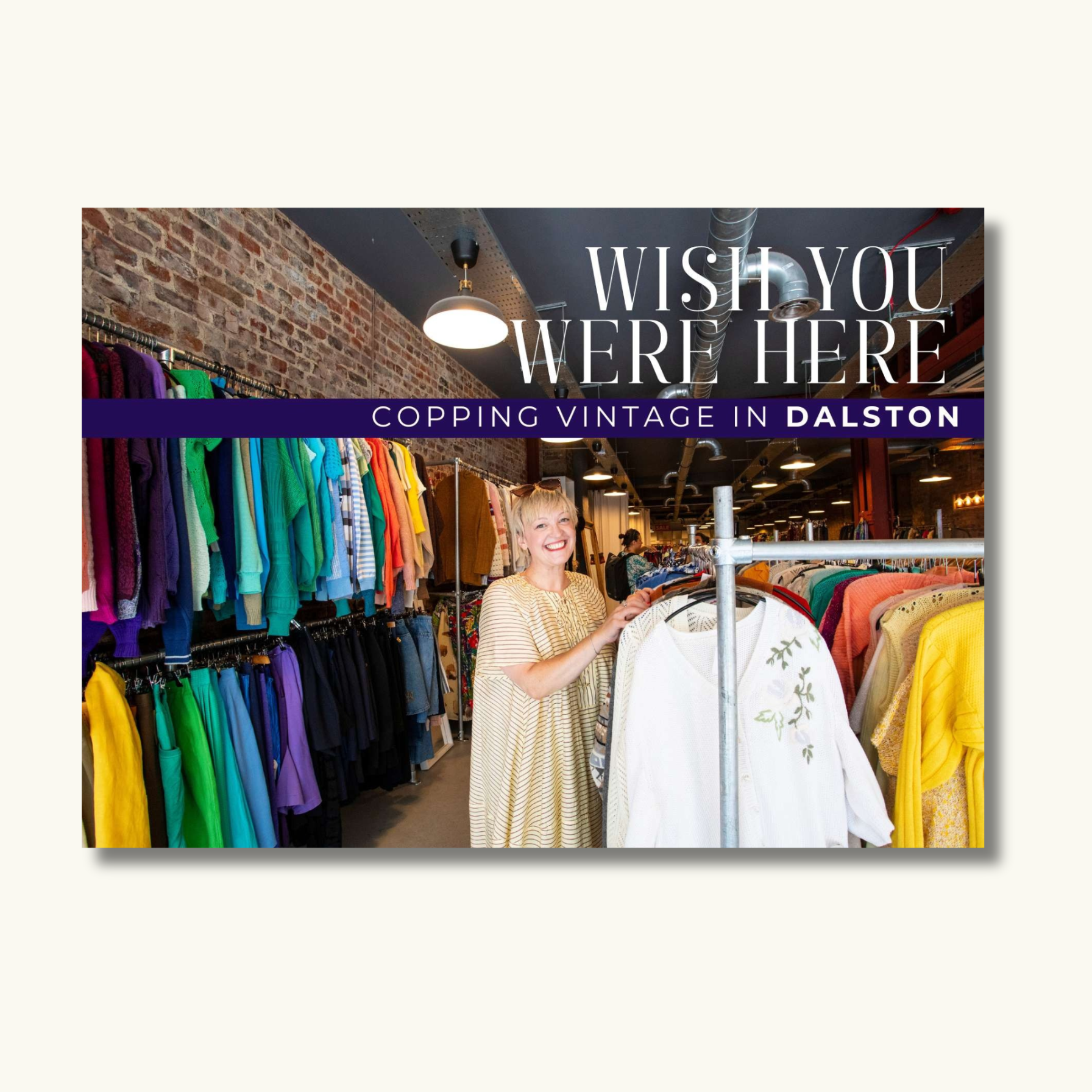 Postcard Adventures + Pick and Mix Sweets Travel Bag