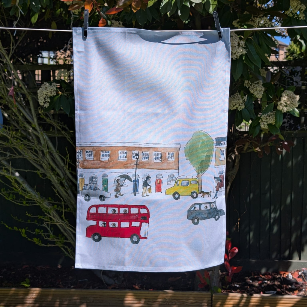London Life Organic Cotton Tea Towel